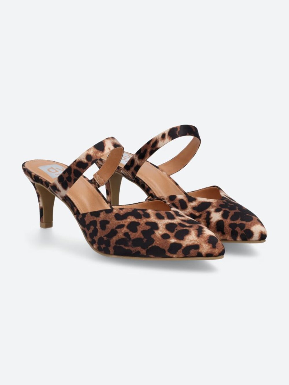 DV by Dolce Vita Animal Print Heels 2.5 heel